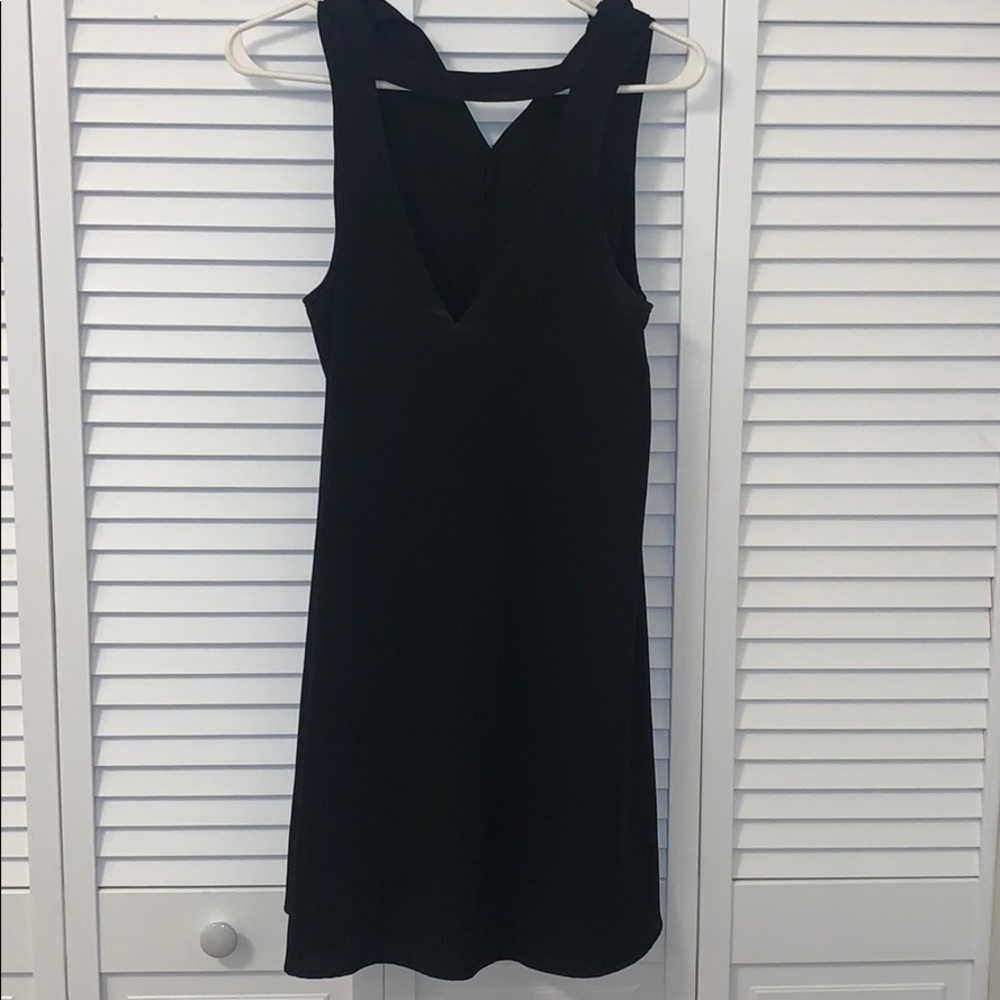 Black flowy dress